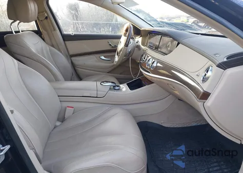 2015 Mercedes-Benz S 550 4Matic z USA, uszkodzony, nr VIN WDDUG8FB5FA095927